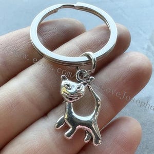 Cat keychain, Cat  gifts key ring