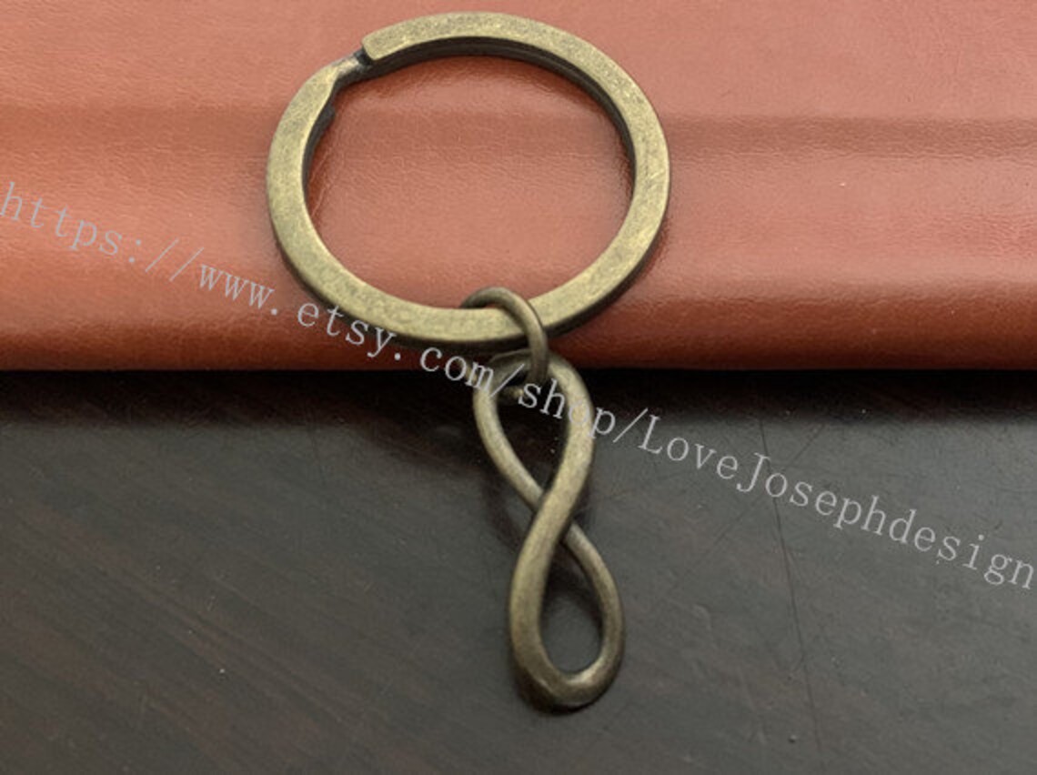 Infinity 8 Keychain Infinity 8 Gifts Key Ring - Etsy