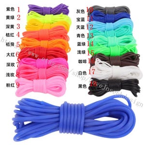 5 Meters DIY Craft Jewelry  3.0mm Thickness Silicone Tube Rubber Cord