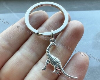 Dinosaur keychain, Dinosaur gifts key ring