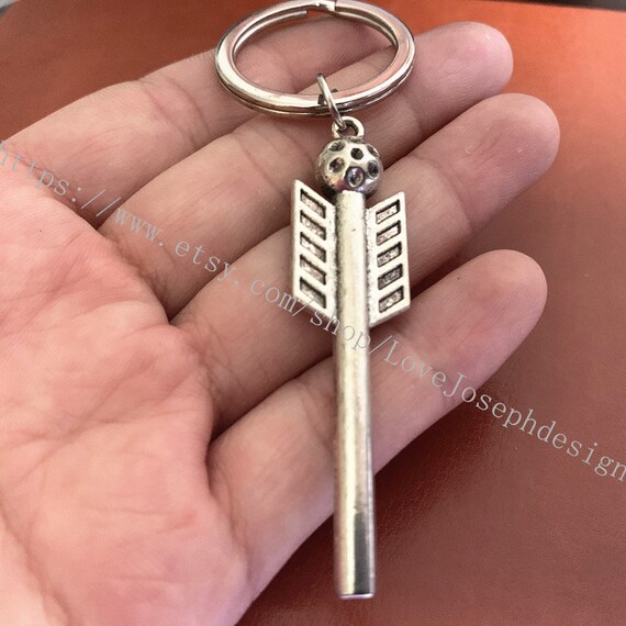Arrow Keychain Arrow Quiver Keychain, Arrow Quiver Charm, Archery Keychain, Personalized  Keychain, Initial Keychain, Initial Charm, Customized, Monogram