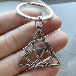 Triangle keychain, Triangle gift key ring