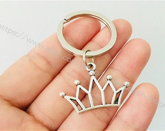 Crown keychain,Crown gift key ring