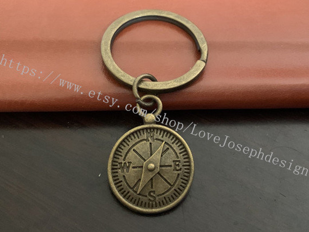 Clock Keychain, Clock Gift Key Ring - Etsy