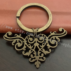 antlers keychain, antlers gift key ring