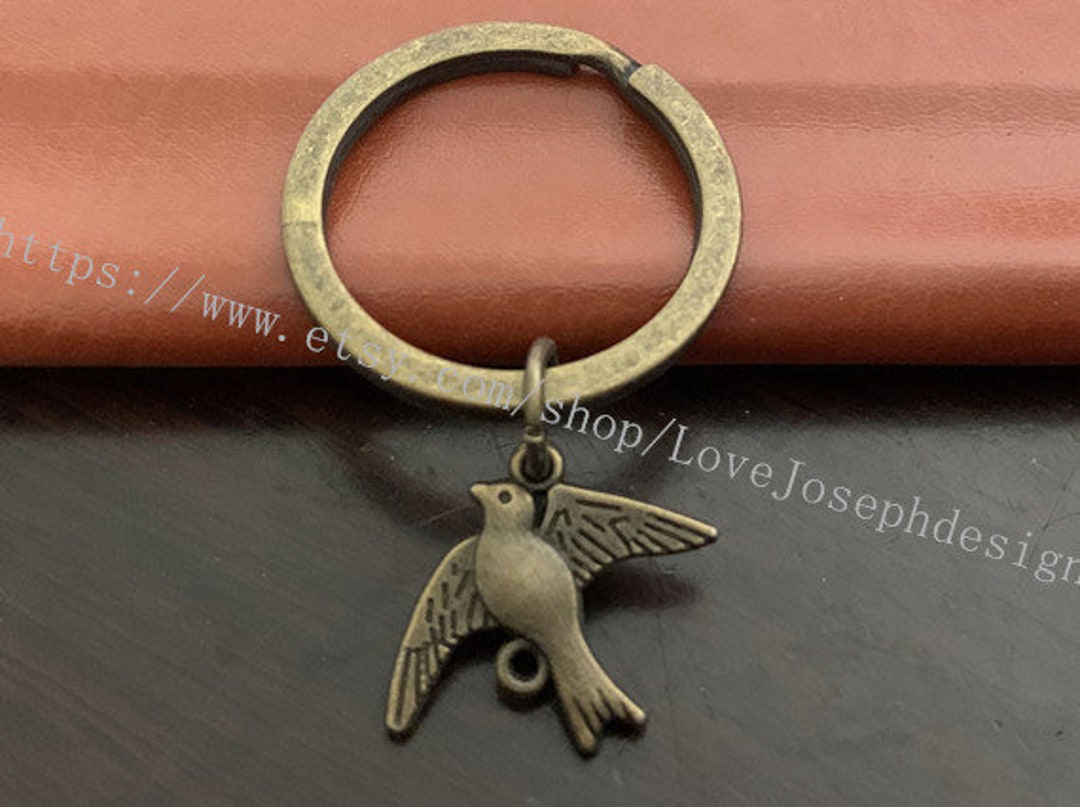 Birds Keychain, Birds Gifts Key Ring - Etsy