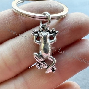 Frog keychain,frog  gift key rings