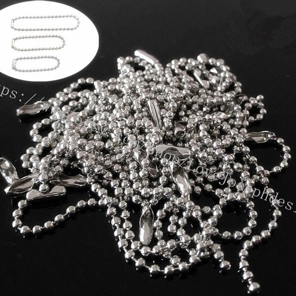 Ball Chain Connector Etsy