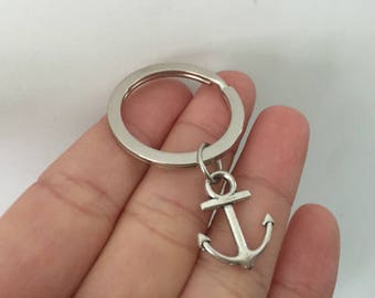 Anchor keychain, Anchor gifts key ring