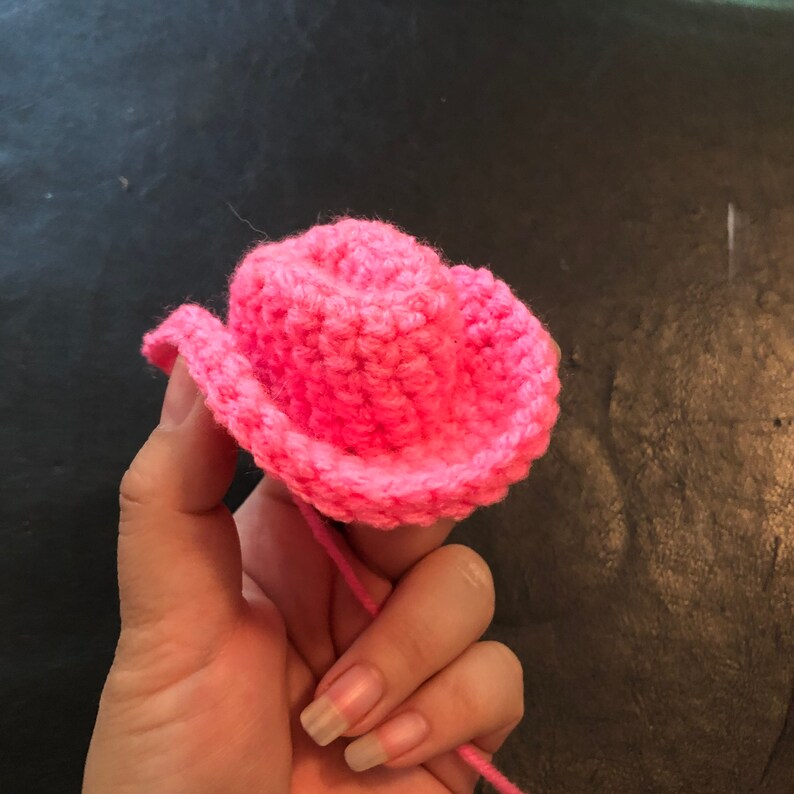 Mini Cowboy Hat Crochet Pattern Etsy