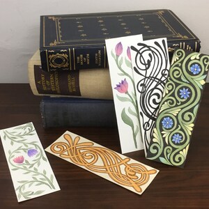 Hand-Painted Watercolor Bookmark
