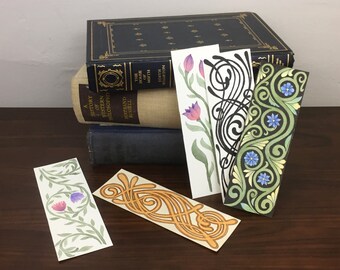 Hand-Painted Watercolor Bookmark