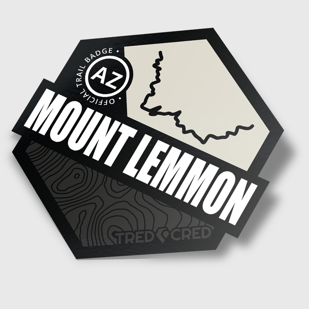 Sticker: Mount Lemmon Trail - Etsy