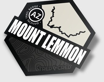 Sticker: Mount Lemmon Trail