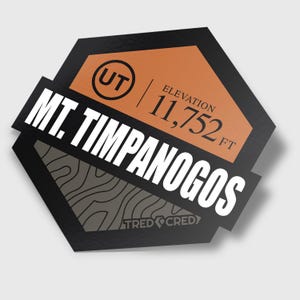 Sticker: Mount Timpanogos Summit