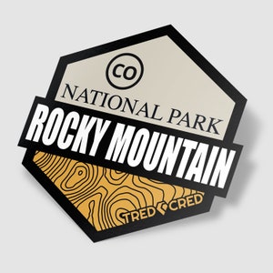 Sticker: Rocky Mountain National Park