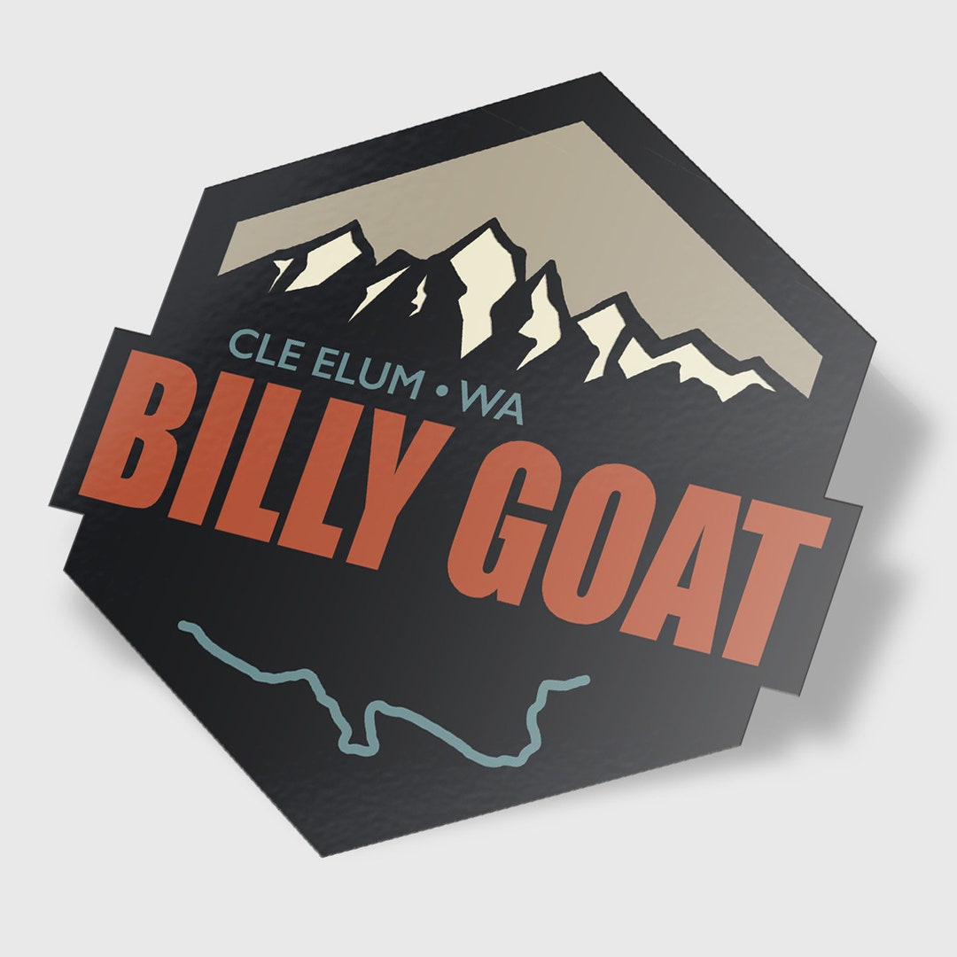 Billy Goat Sticker Sticker: Billy Goat Trail - Etsy