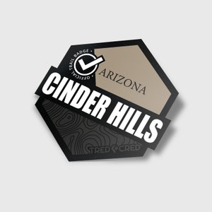 Sticker: Cinder Hills