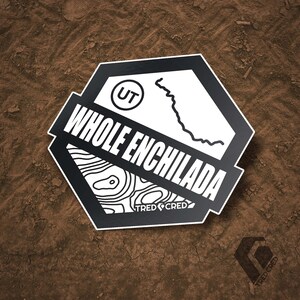 Sticker: Whole Enchilada Mtn. Bike Trail