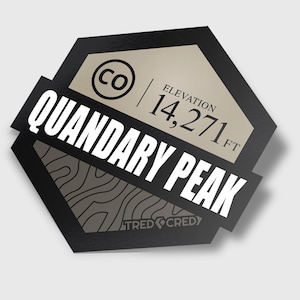 Sticker: Quandary Peak