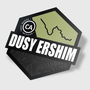 Sticker: Dusy Ershim Trail