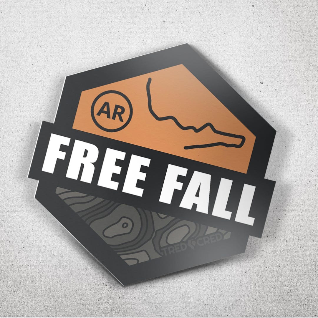 Sticker: Free Fall - Etsy
