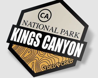 Sticker: Kings Canyon National Park