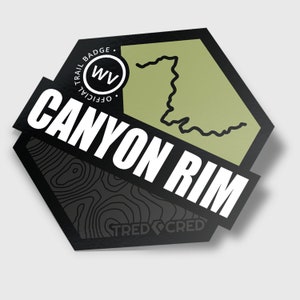 Sticker: Canyon Rim Trail