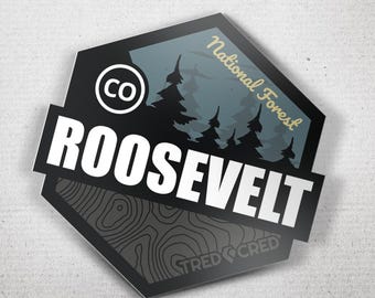 Sticker: Roosevelt National Forest