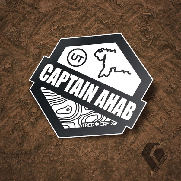 Sticker: Captain Ahab Mtn. Bike Trail
