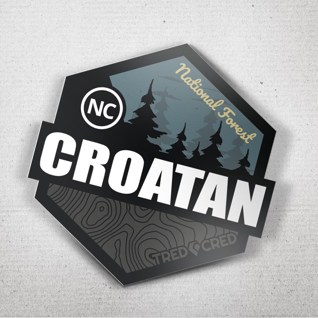 Croatan Sticker: Croatan National Forest - Etsy
