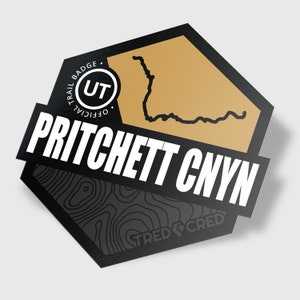 Sticker: Pritchett Canyon trail
