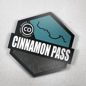 Sticker: Cinnamon Pass