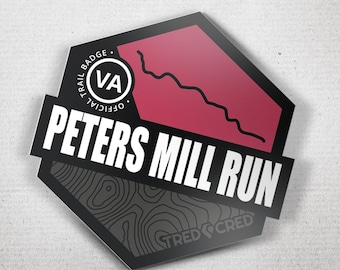 Sticker: Peters Mill Run