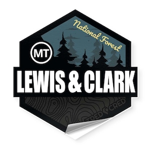 Sticker: Lewis And Clark National Forest