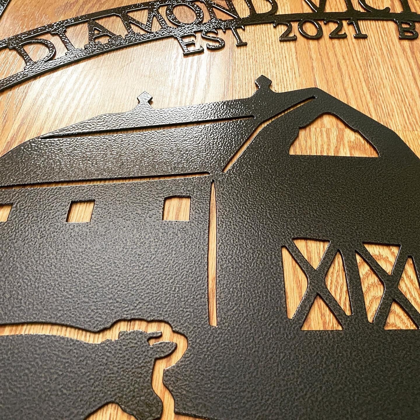 Custom Farm Sign Outdoor Farm Sign Outdoor Ranch Sign Etsy