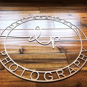 Metal Business Logo Sign, Custom Steel Signage, Outdoor Waterproof Commercial Entrance Sign, Commercial, Personalized Gift, Office Decor