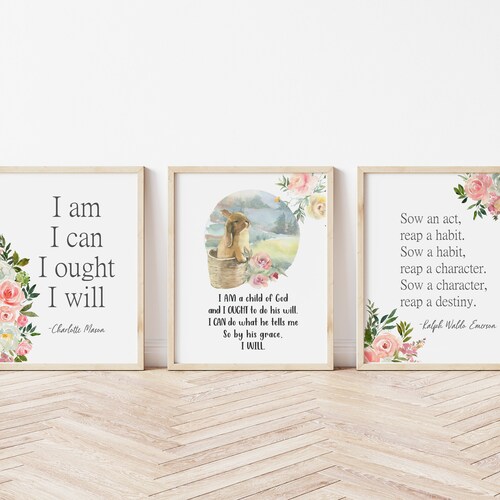 Charlotte Mason Wall Art - Etsy
