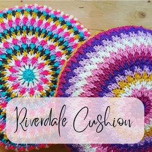 Tutorial Riverdale Cushion English with pics and explanations image 1