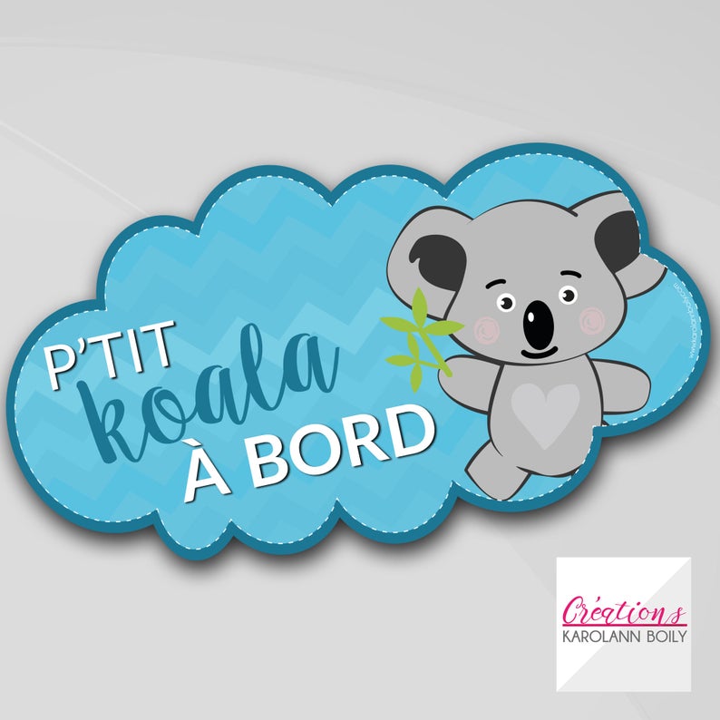 Modele Koala 1 Sticker Bebe A Bord Decor Decals Stickers Vinyl Art Home Decor Modele Koala 1 Sticker Bebe A Bord Decor Decals Stickers Vinyl Art Home Decor