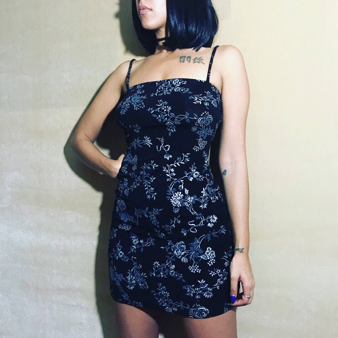 トリートユアセルフFloral vintage like dress Vintage Flower Dress - Etsy