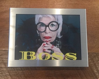 Boss Lady Iris Apfel- Digital Print