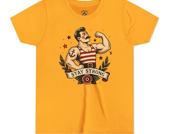 Stay Strong Flash Tattoo Tee