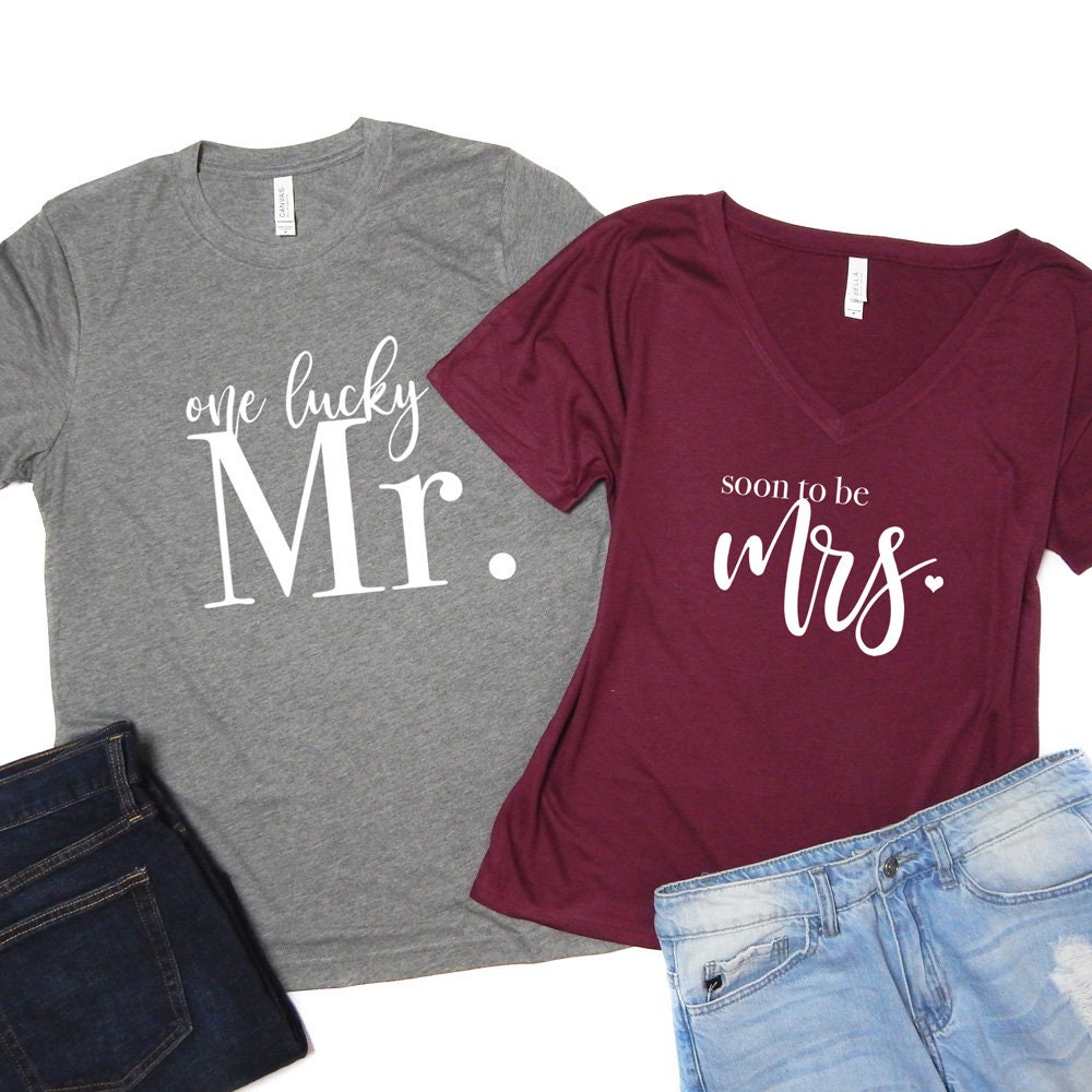 Couples Shirts Future Mrs Engagement 