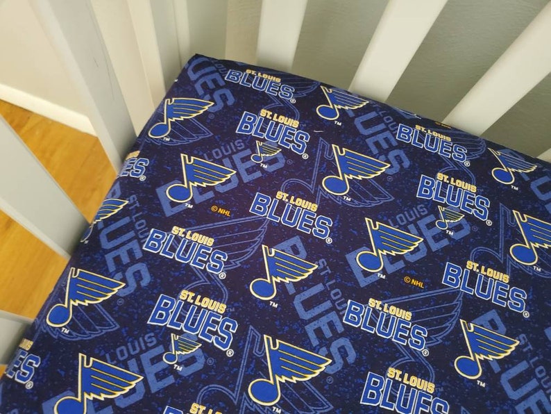 hockey crib sheets