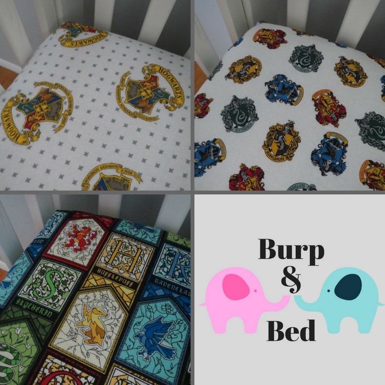 harry potter fitted crib sheet