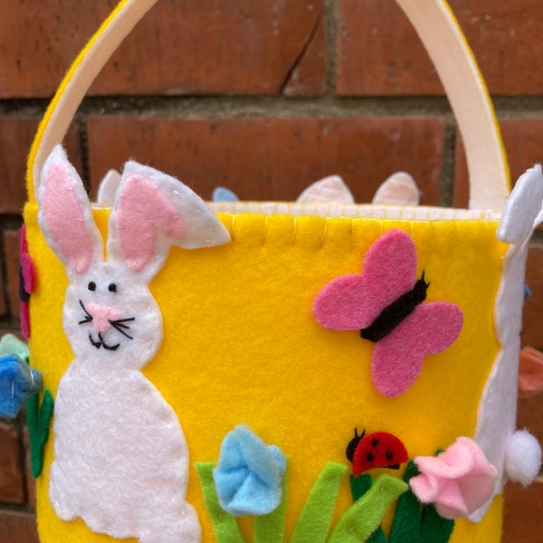 Felt Easter Basket Etsy