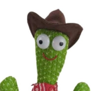 Tanzendes Rotes Bandana Cowboy Kaktus Spielzeug, Kinder Spielzeug