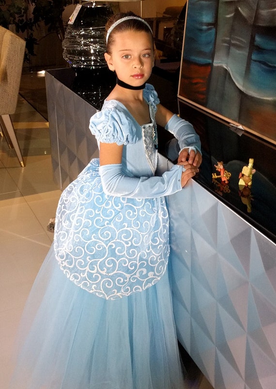 Principessa Cenerentola Abito Cindetella Costume Di Etsy