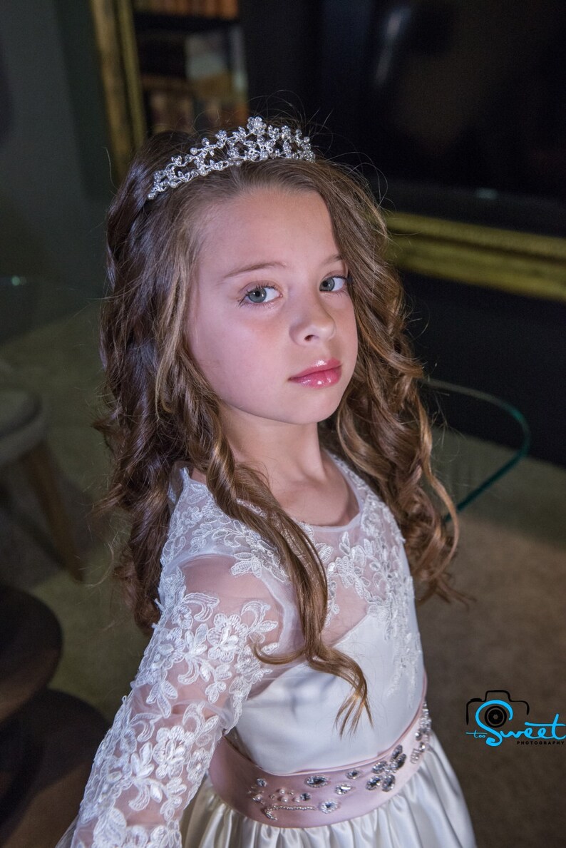 Ivory Lace Dress Pearl Dress Ringstones Dress Ivory Lace Etsy